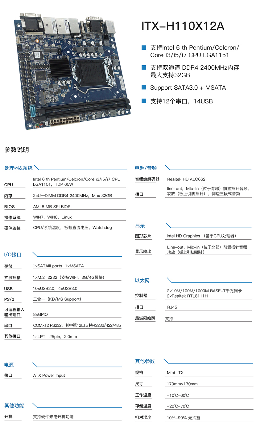 ITX-H110X12A